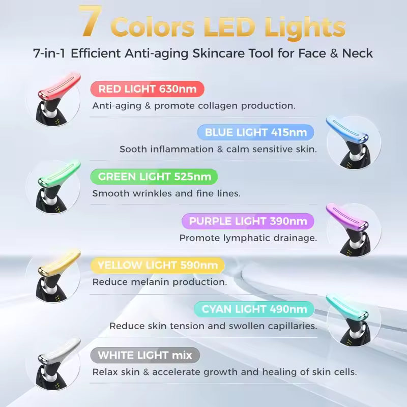 Massinic™ Premium LED EMS Face & Neck Massager