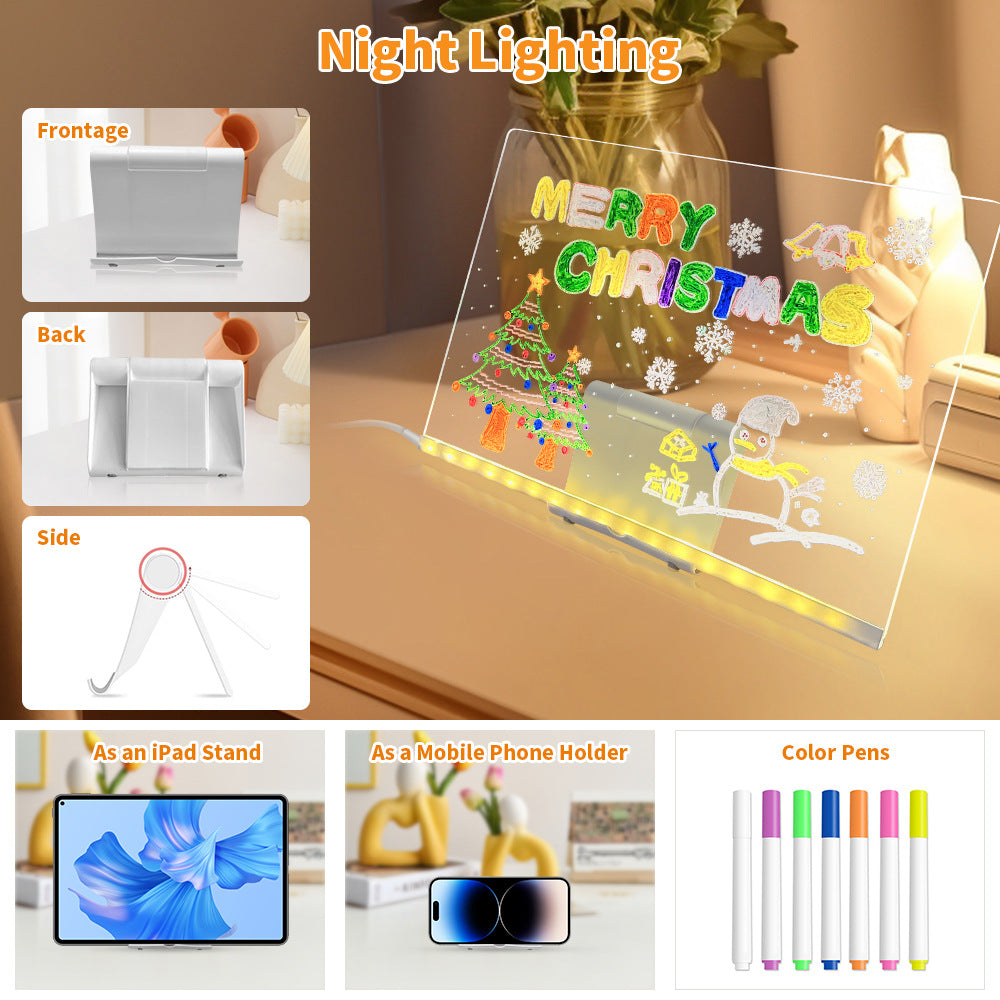 Massinic™ GlowNote LED Writing Board